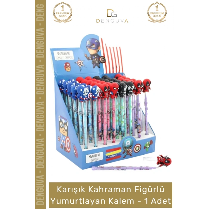 #Kalem Tasarım Kaliteli Ergonomik Çocuk Kırtasiye Hediyelik Figürlü Yumurtlayan Kalem 1 Adet