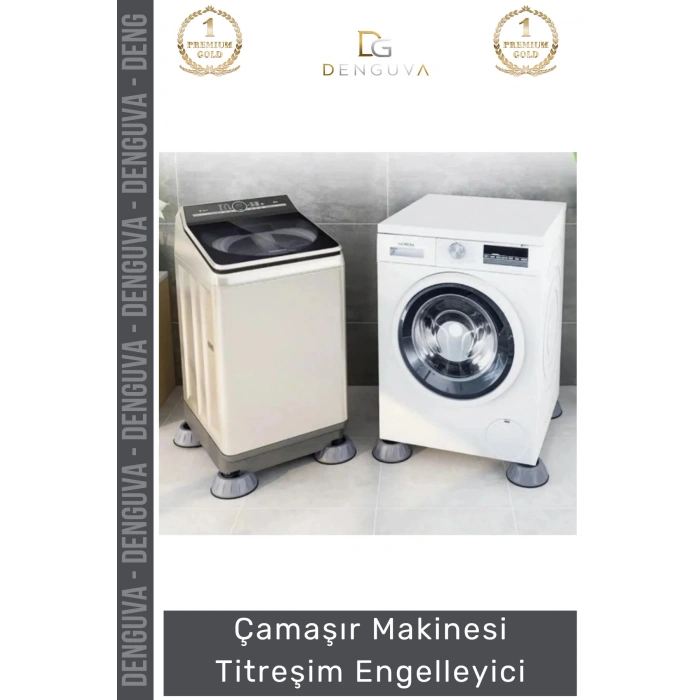 #MakineAyağı Gürültü Önleyici Sarsıntı Emici Kaymaz Taban Çamaşır Makinesi Titreşim Engelleyici Set