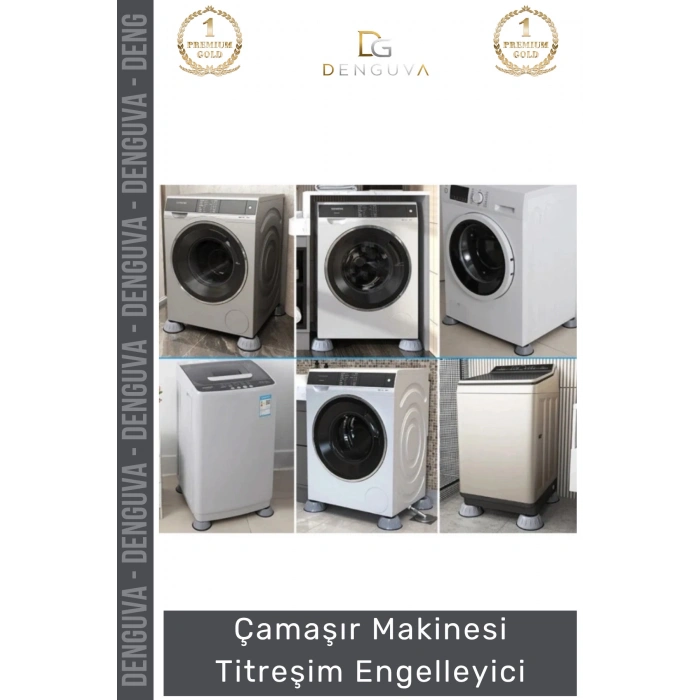 #MakineAyağı Gürültü Önleyici Sarsıntı Emici Kaymaz Taban Çamaşır Makinesi Titreşim Engelleyici Set
