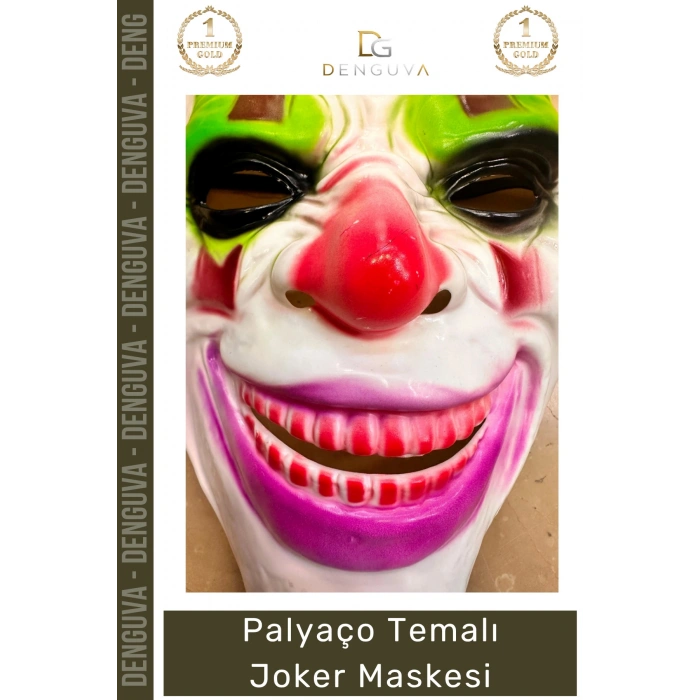 #Maske Psikopat Korku Temalı Film Karakteri Kostüm Partisi Aksesuarı Palyaço Temalı Joker Maske