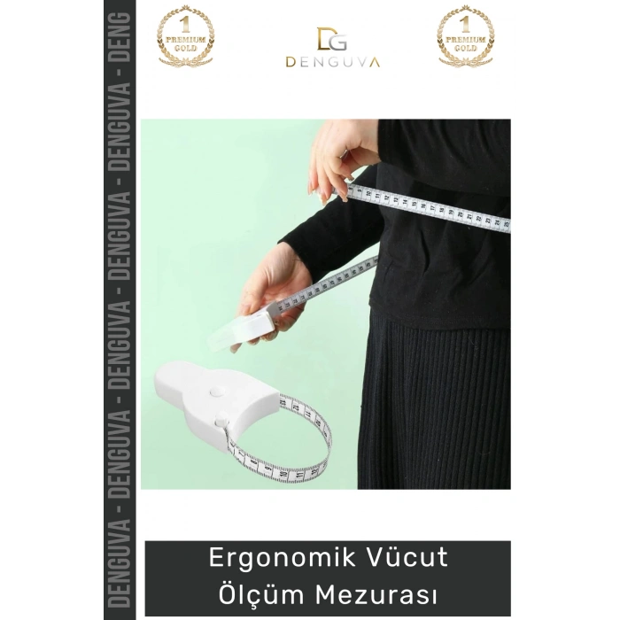 #Mezura Fitness Diyet Profesyonel Ergonomik Otomatik Teleskopik Pim Kilitli Vücut Ölçüm Mezurası