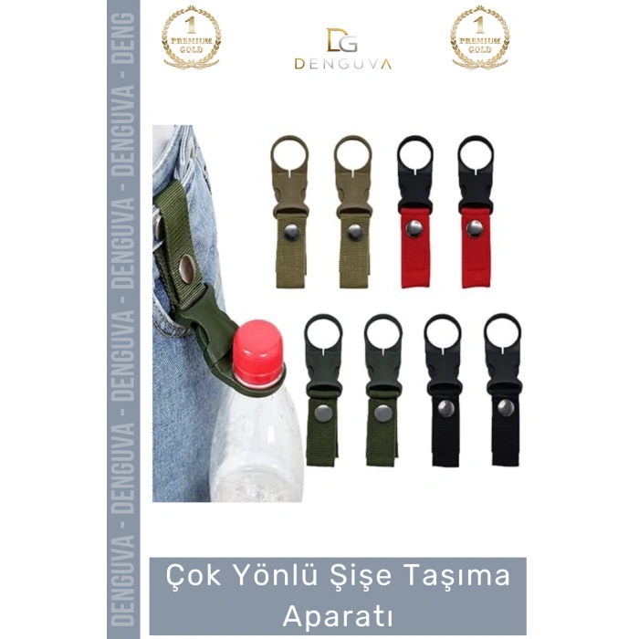 #Aparat Kamp Yürüyüş Doğa Sporları Askı Pratik Dayanıklı Matara Tutucu Su Şişesi Taşıma Aparatı