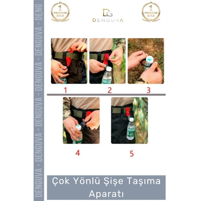 #Aparat Kamp Yürüyüş Doğa Sporları Askı Pratik Dayanıklı Matara Tutucu Su Şişesi Taşıma Aparatı