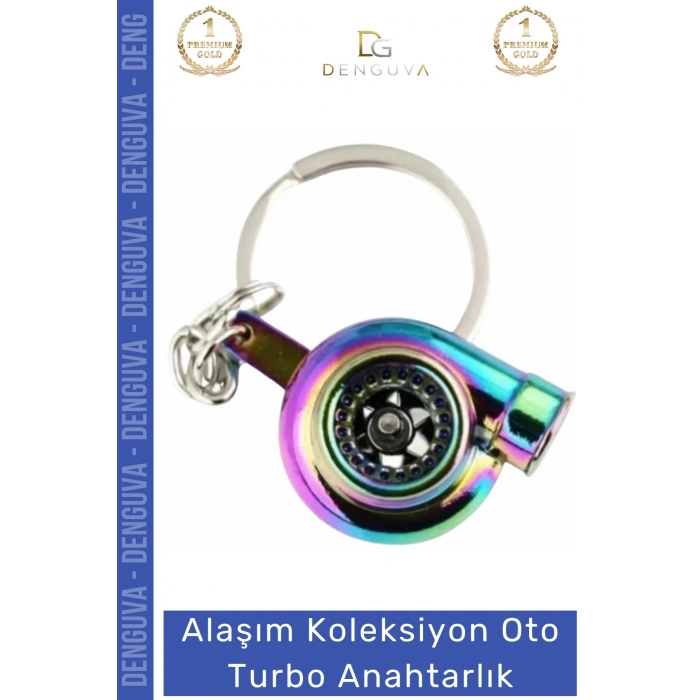 #Anahtarlık Metal Alaşım Araba Tutkunları Şık Tasarım Hediye Aksesuar Dayanıklı Oto Turbo Anahtarlık