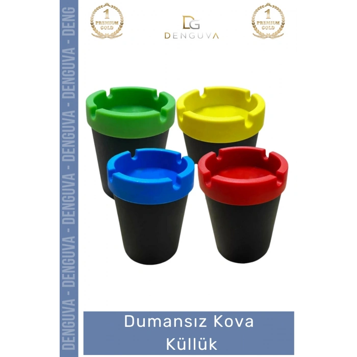 #Küllük Araç İçi Bardaklık Uyumlu Koku Hapsetme Özellikli Şık Kullanım Dumansız Kova Küllük