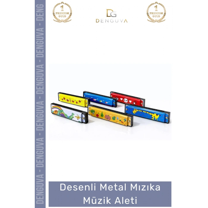 #Mızıka Profesyonel Kompakt Ergonomik Sağlam Gövde Şık Kaliteli Ses Hafif Desenli Metal Mızıka