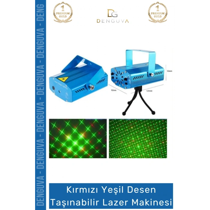 #LazerMakinesi Profesyonel Sahne Işık Sistemi Kırmızı Yeşil Efektli Desen Taşınabilir Lazer Makinesi