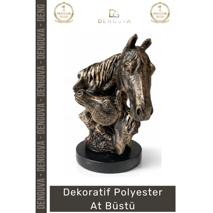 #Büst Dekoratif Sanatsal Ofis Ev Masa Üstü Modern Estetik Biblo Polyester At Büstü