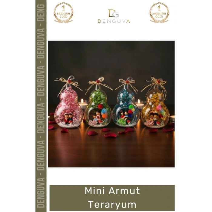 #Hediye Dekoratif Cam Hediyelik Masaüstü Ofis Aksesuarı El Yapımı Şık Modern Mini Armut Teraryum
