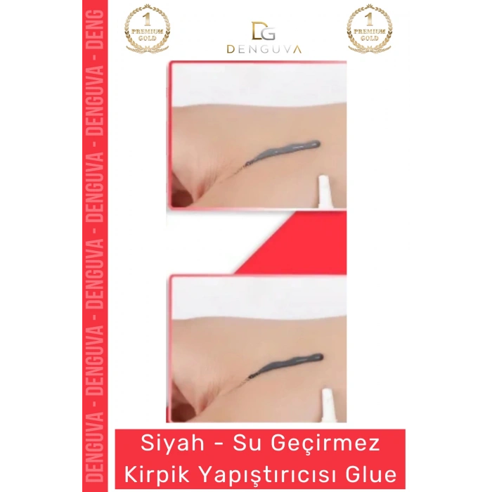 #KirpikYapıştırıcı Su Geçirmez Profesyonel Güçlü Kalıcı Dayanıklı Kirpik Yapıştırıcısı Glue Siyah Renk