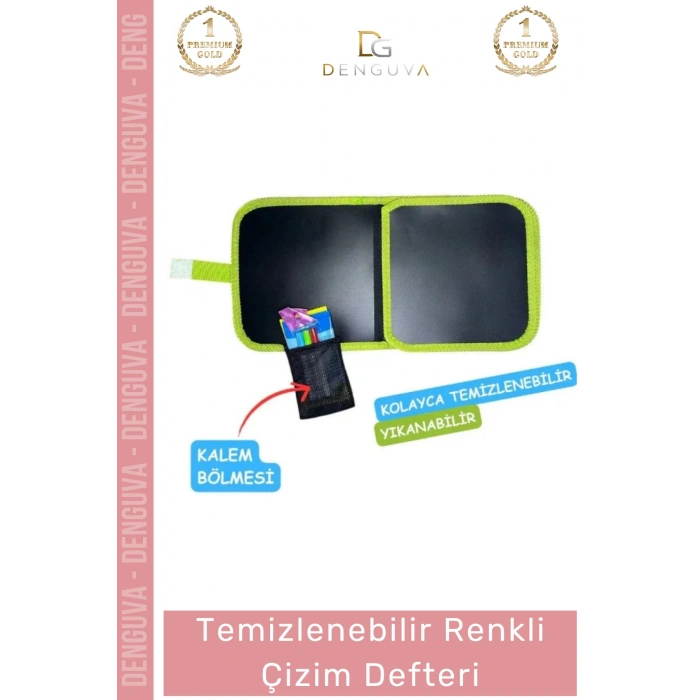 #Defter Çocuk Eğitici Silinebilir Tekrar Kullanılabilir Seti Temizlenebilir Renkli Çizim Defter