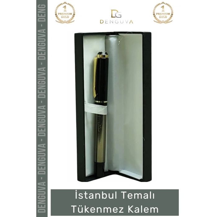 #Kalem Model 2 Hediyelik Tasarım Ofis Şık Ergonomik Yazı Gereci İstanbul Temalı Tükenmez Kalem