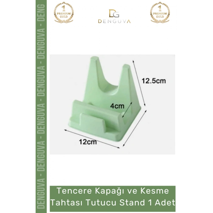 #Stand Tencere Kapağı Düzenleyici Tezgah Üstü Modern Şık Kesme Tahtası Tutucu Mutfak Standı