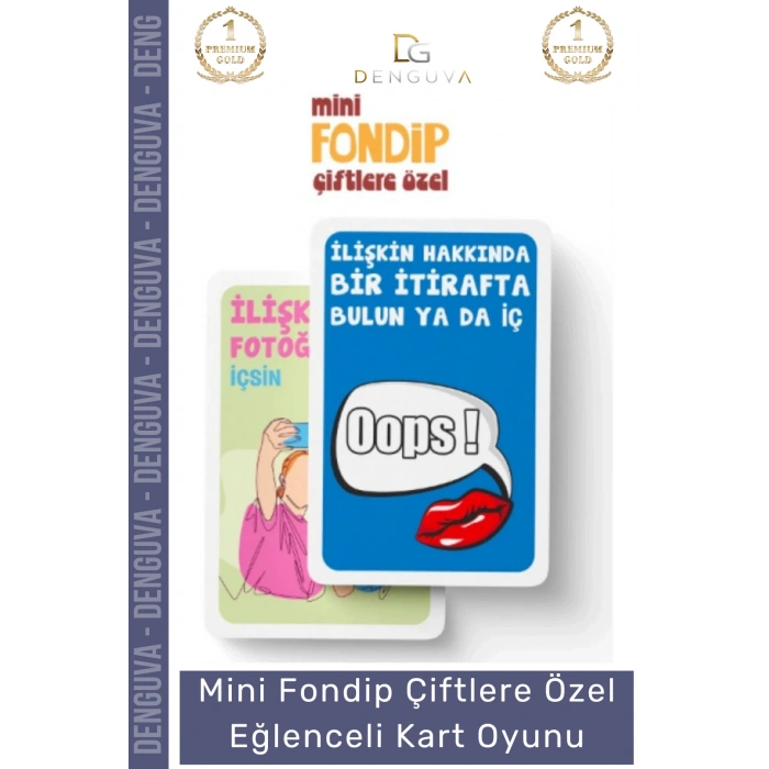 #KartOyunu Romantik Hediye İliş Güçlendirici İnteraktif Fondip Çiftlere Özel Eğlenceli Kart Oyunu