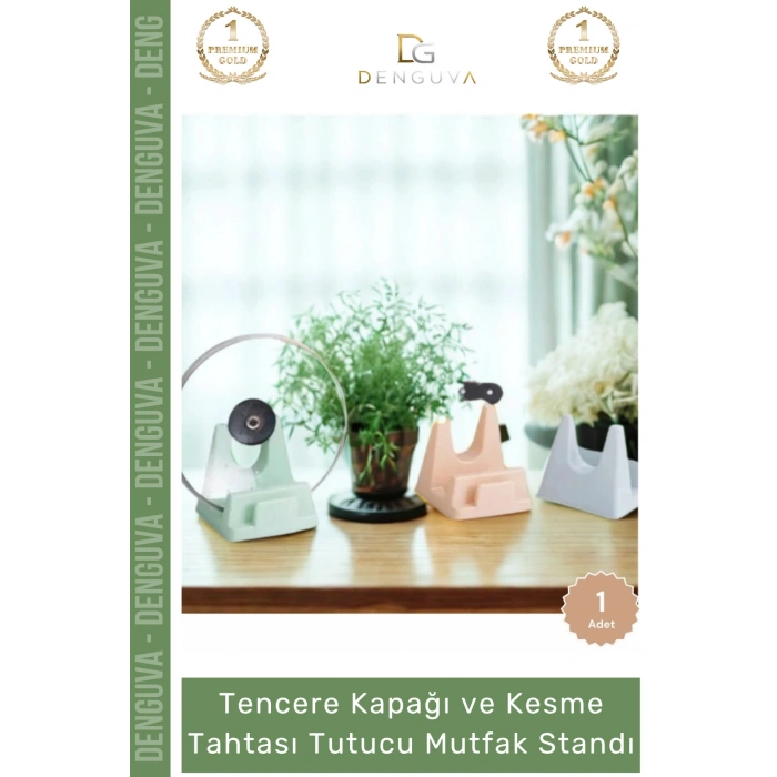 #MutfakStandı Tezgah Üstü Tencere Kapağı Organizeri Pratik Şık Modern Tahtası Tutucu Mutfak Standı