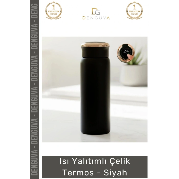 #Termos Paslanmaz Çift Katmanlı Vakumlu Sızdırmaz Yalıtımlı Dayanıklı Profesyonel Mat Çelik Termos