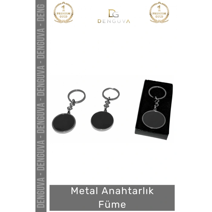 #Anahtarlık Kaliteli Paslanmaz Logo Baskı Promosyon Hediye Prestij Şık Lazer Metal Anahtarlık Füme
