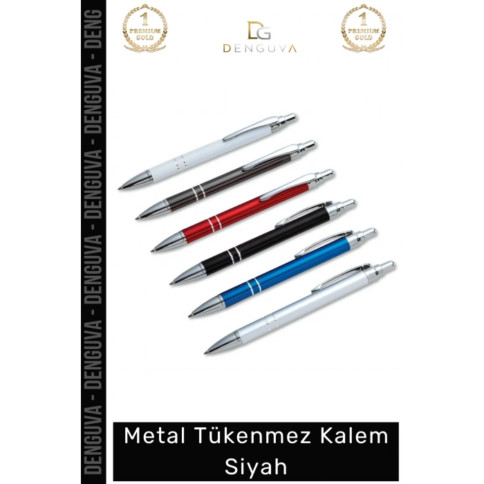 #Kalem Mat Şık Tasarım Kurumsal Hediye Prestijli Ergonomik Dayanıklı Metal Tükenmez Kalem Siyah
