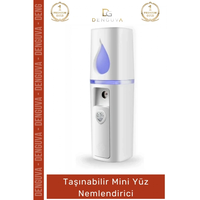 #Nemlendirici Profesyonel Nanometre USB Şarjlı Kalp Tasarım Taşınabilir Mini Yüz Nemlendirici