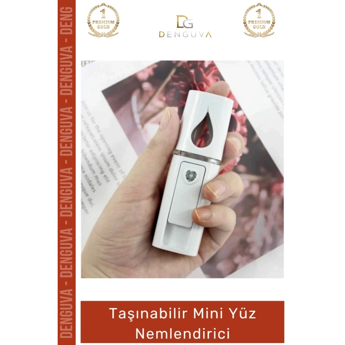 #Nemlendirici Profesyonel Nanometre USB Şarjlı Kalp Tasarım Taşınabilir Mini Yüz Nemlendirici