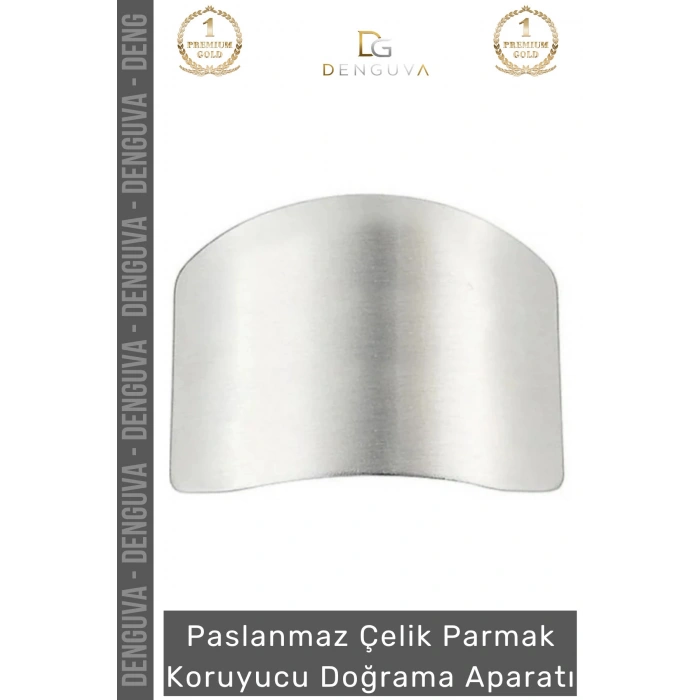 #ParmakKoruyucu Şef Paslanmaz Çelik Kesim Emniyetli Pratik Parmak Koruyucu Doğrama Güvenlik Aparatı