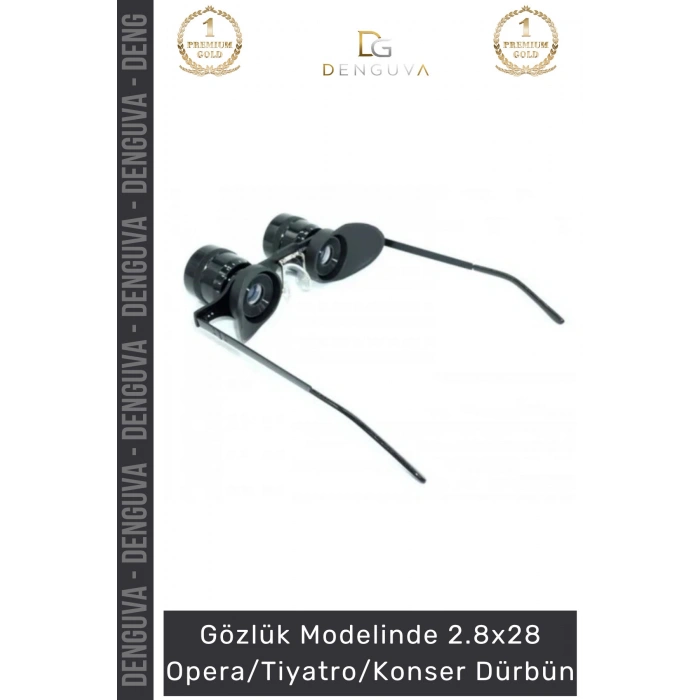 #Dürbün Profesyonel Gözlük Tipi Hands Free Eller Serbest Optik Lens Opera Tiyatro Konser Dürbün