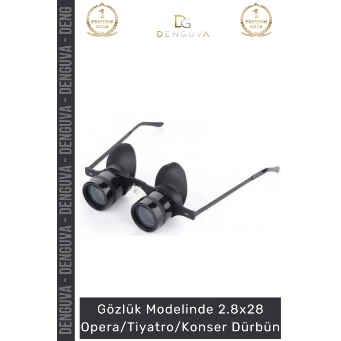 #Dürbün Profesyonel Gözlük Tipi Hands Free Eller Serbest Optik Lens Opera Tiyatro Konser Dürbün