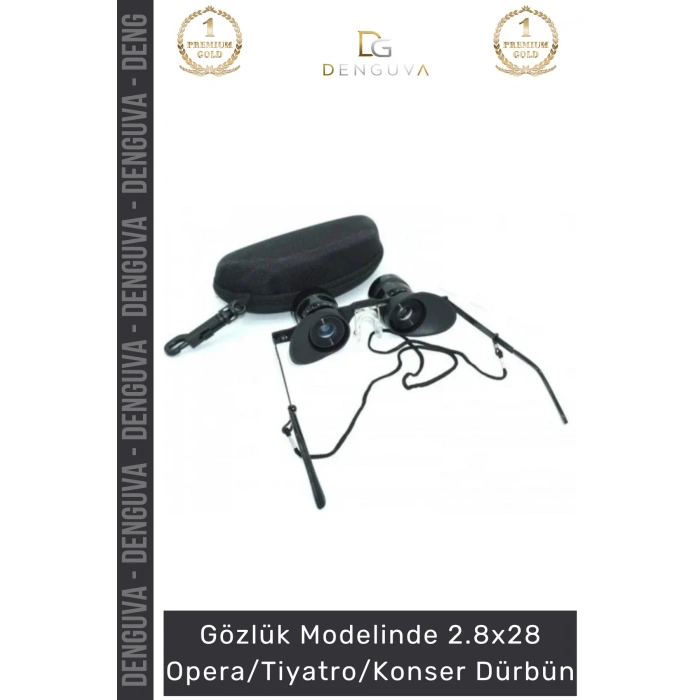 #Dürbün Profesyonel Gözlük Tipi Hands Free Eller Serbest Optik Lens Opera Tiyatro Konser Dürbün