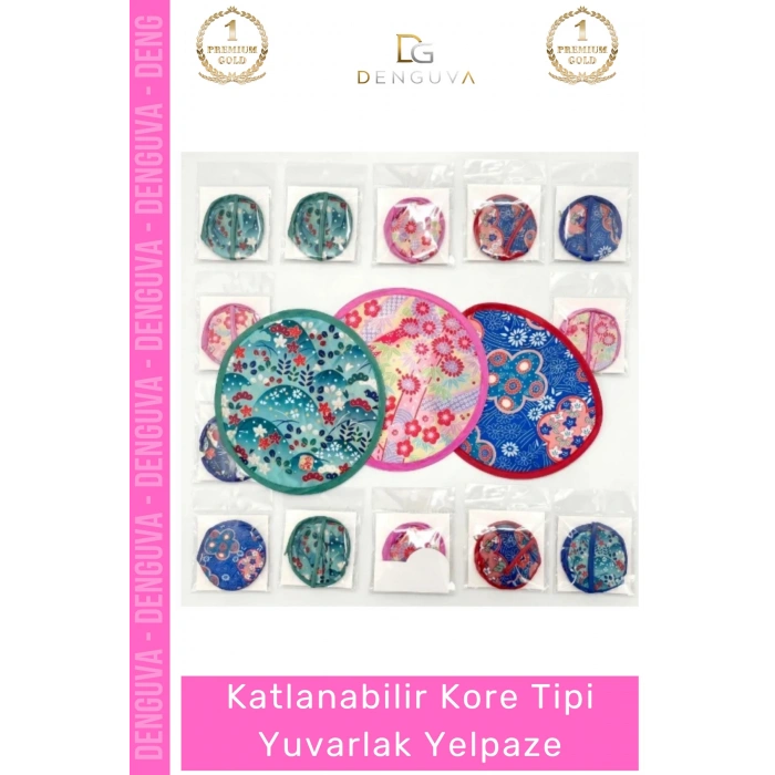 #Yelpaze Katlanabilir Esnek Portatif Modern Kore Tipi Şık Yazlık Yelpaze Çanta Boy Hafif Tasarım