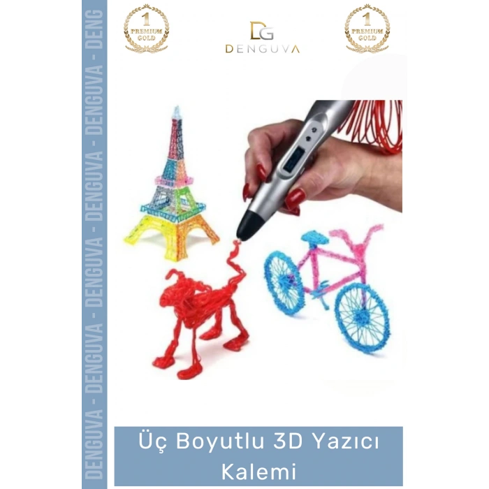 #Kalem Sağlıklı Güvenli PLA ABS Filament Hobi Profesyonel Tasarımcı Üç Boyutlu Çizim Yazıcı Kalemi