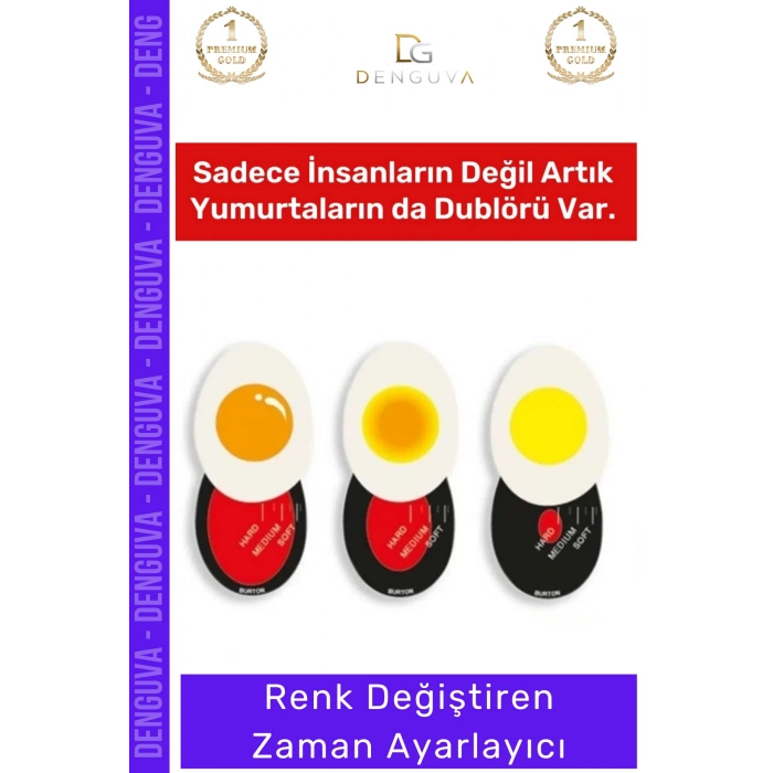 #PişirmeZamanlayıcı Renk ğiştiren Isıya Duyarlı Pratik Rafadan Kayısı Yumurta Pişirme Zamanlayıcı - 2 Adet