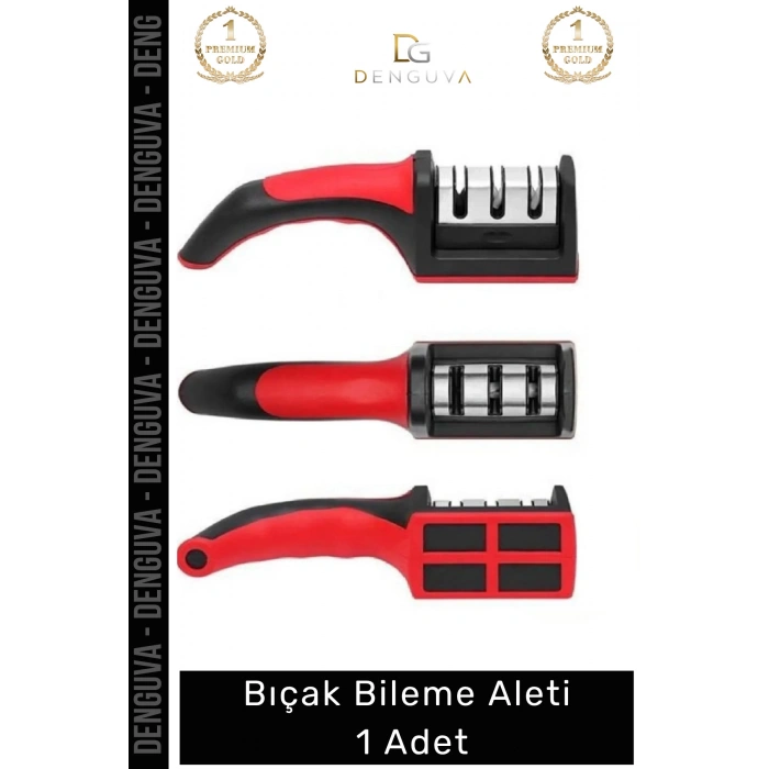 #BilemeAleti Profesyonel Mutfak Makası Bileyici 3 Açılı Elmas Uçlu Ergonomik Kolay Bıçak Bileme Aleti