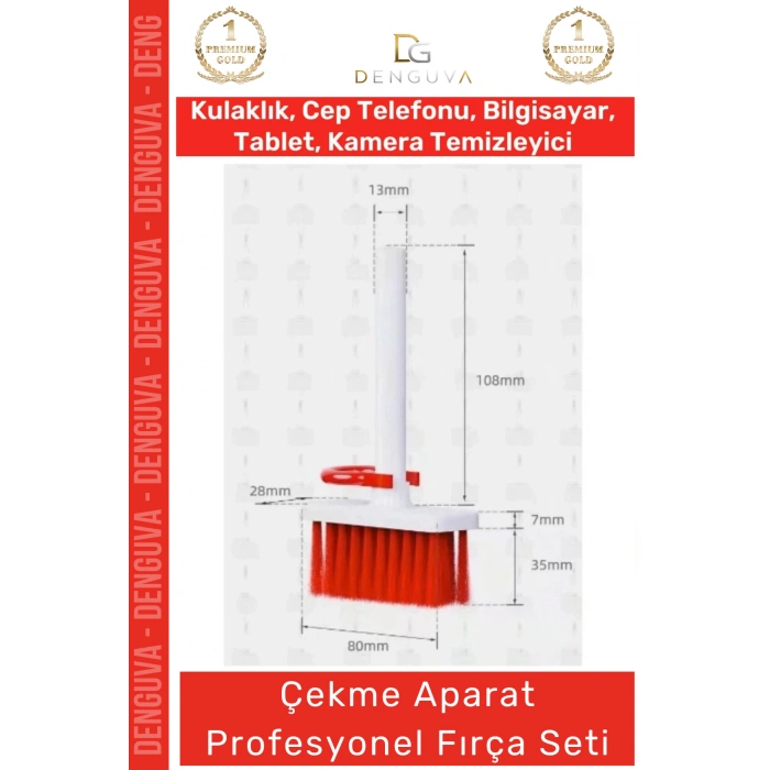 TemizlemeAparatı Klavye Kulaklık Bilgisayar Tuş Gamer Ekipman Airpods Laptop Notebook Uyumlu Temizleme