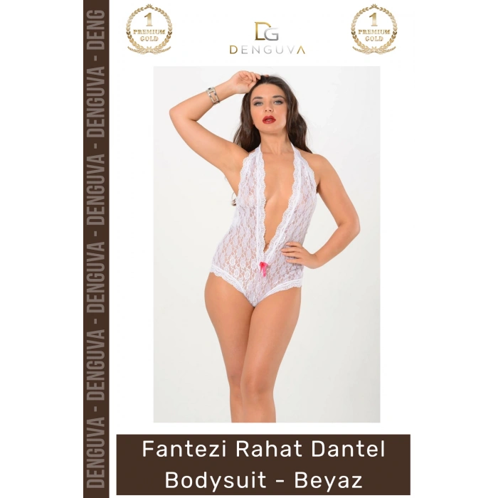 #Bodysuit Fantezi Tasarım Kaliteli Yumuşak Dantel Gecelik Takım Kadın Şık Rahat Dantel Bodysuit
