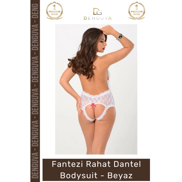 #Bodysuit Fantezi Tasarım Kaliteli Yumuşak Dantel Gecelik Takım Kadın Şık Rahat Dantel Bodysuit