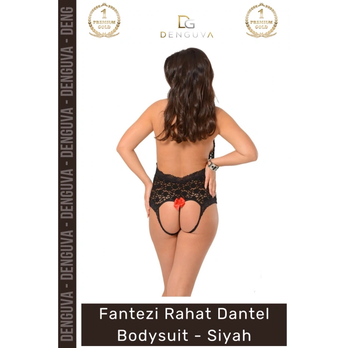 #Bodysuit Fantezi Tasarım Kaliteli Yumuşak Dantel Gecelik Takım Kadın Şık Rahat Dantel Bodysuit