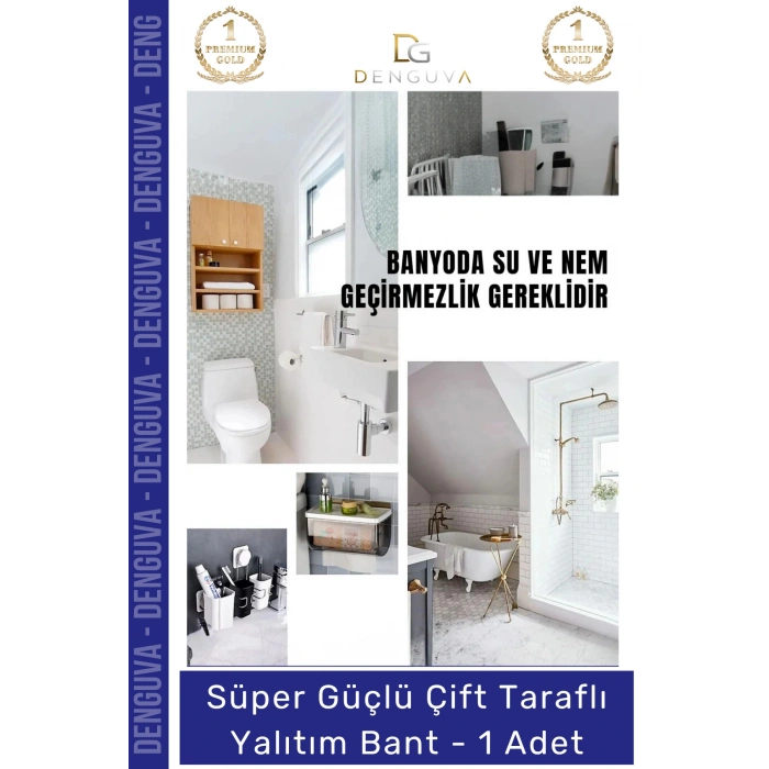 #Bant Nano VHB Şeffaf Güçlü Traceless Yıkanabilir Çift Taraflı Silikon Bant 18mm x 1,5m - 1 Adet
