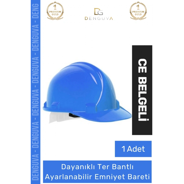 #Baret Essafe CE Belgeli Ekonomik Havalandırmalı Ayarlı Mühendis Güvenliği Mavi Emniyet Bareti