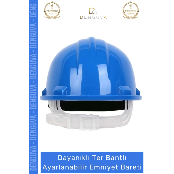 #Baret Essafe CE Belgeli Ekonomik Havalandırmalı Ayarlı Mühendis Güvenliği Mavi Emniyet Bareti