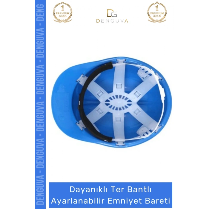 #Baret Essafe CE Belgeli Ekonomik Havalandırmalı Ayarlı Mühendis Güvenliği Mavi Emniyet Bareti