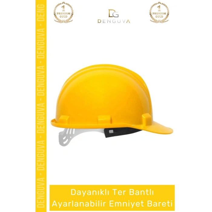 #Baret Essafe CE Belgeli Havalandırmalı Ekonomik Profesyonel İş Güvenliği Sarı Emniyet Bareti