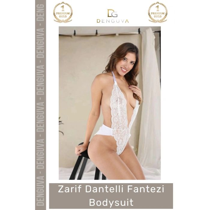 #Bodysuit Kaliteli Şık Dantel Tasarım Gecelik Kadın Giyim Estetik Seksi Zarif Dantelli Fantezi Bodysuit