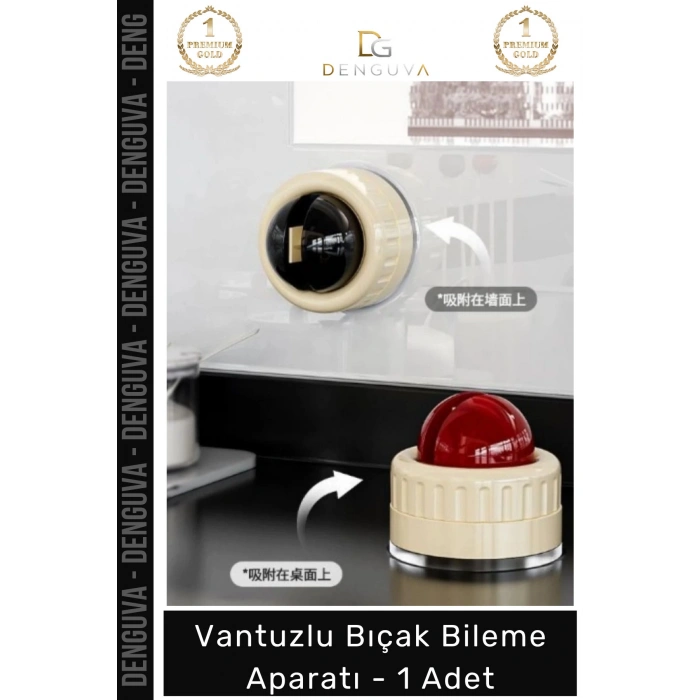 #BilemeAparatı Profesyonel Vantuzlu Mutfak Şef Makas Keskinleştirici Pratik Taşınabilir Bıçak Bileme Aparatı