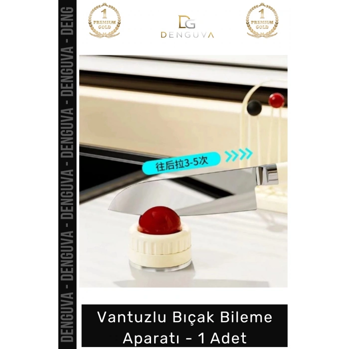 #BilemeAparatı Profesyonel Vantuzlu Mutfak Şef Makas Keskinleştirici Pratik Taşınabilir Bıçak Bileme Aparatı