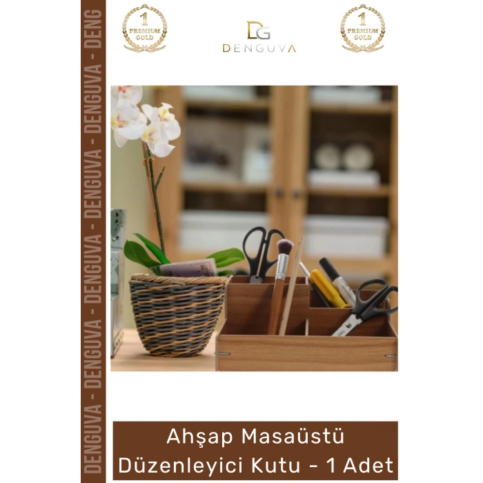 #AhşapDüzenleyici Ofis Çalışma Masası Organizer Kalemlik Bölmeli Doğal Şık Ahşap Masaüstü Düzenleyici Kutu