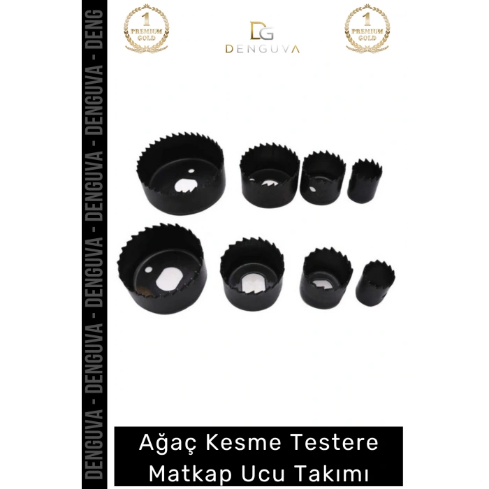 #MatkapUcu 11 Parça Metal Ahşap Plastik MDF Alüminyum Delik Açma Seti Tavan Kesme Matkap Ucu Takımı