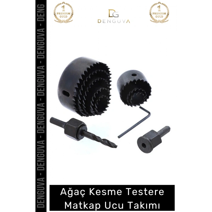 #MatkapUcu 11 Parça Metal Ahşap Plastik MDF Alüminyum Delik Açma Seti Tavan Kesme Matkap Ucu Takımı