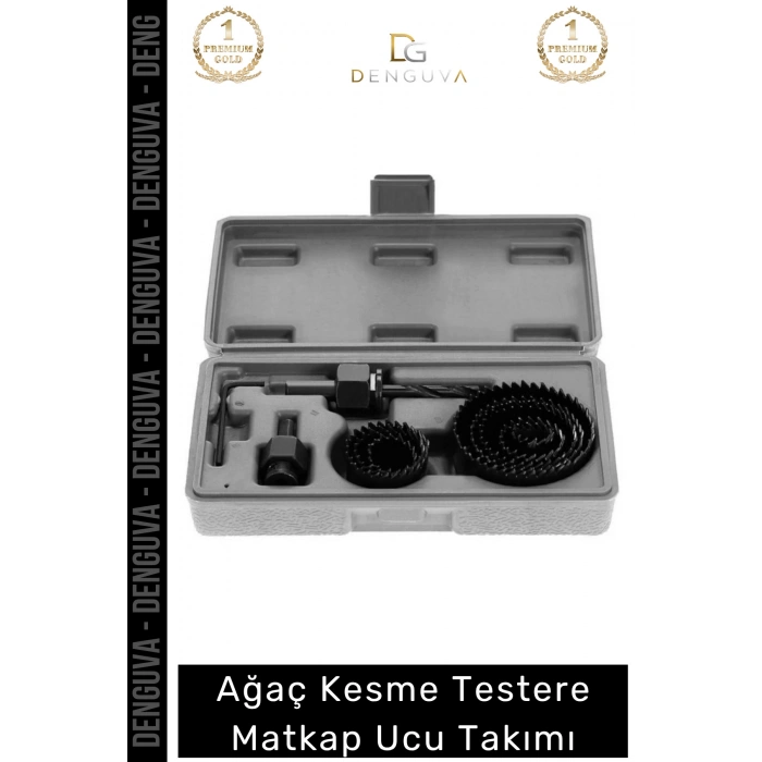 #MatkapUcu 11 Parça Metal Ahşap Plastik MDF Alüminyum Delik Açma Seti Tavan Kesme Matkap Ucu Takımı