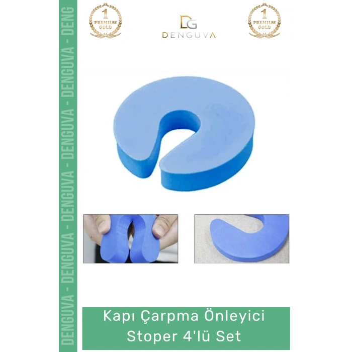 #Stoper Kapı Güvenlik Köpük Koruyucu Bebek Parmak Koruma Emniyet Çarpma Önleyici Stoper 4lü Set