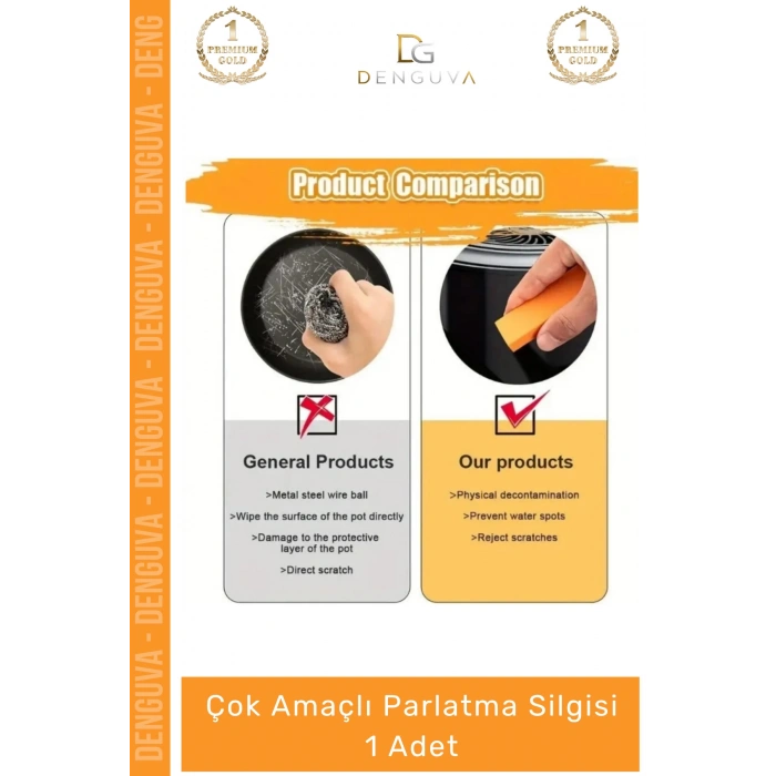 #ParlatmaSilgisi Pas Metal Musluk Tencere Temizleyici Pratik Çok Amaçlı Parlatma Silgisi